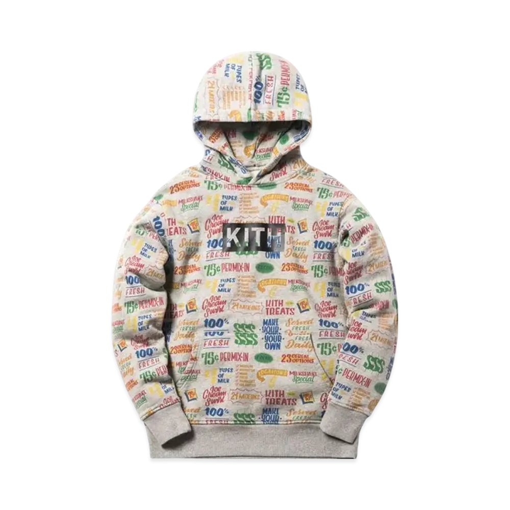 Kith Pullover Hoodie Tarts Circle "Grey"