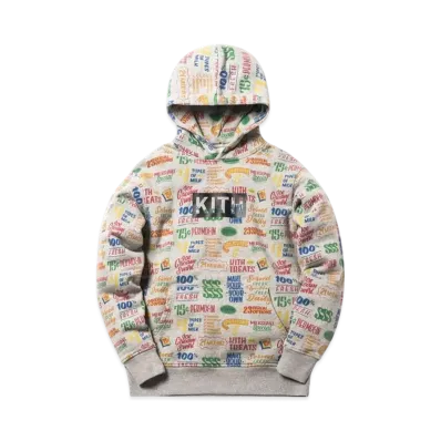 Kith Pullover Hoodie Tarts Circle "Grey"