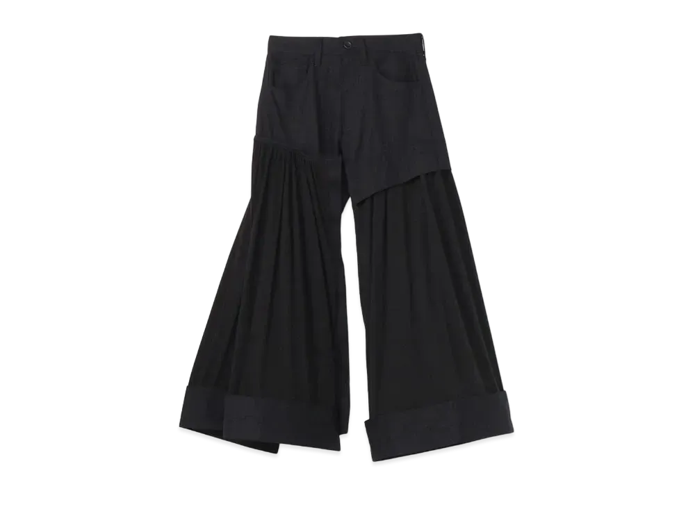 Yohji Yamamoto COMBINATION PNT "Black"