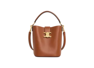 CELINE Small Bucket Louise in Smooth Calfskin "Tan"