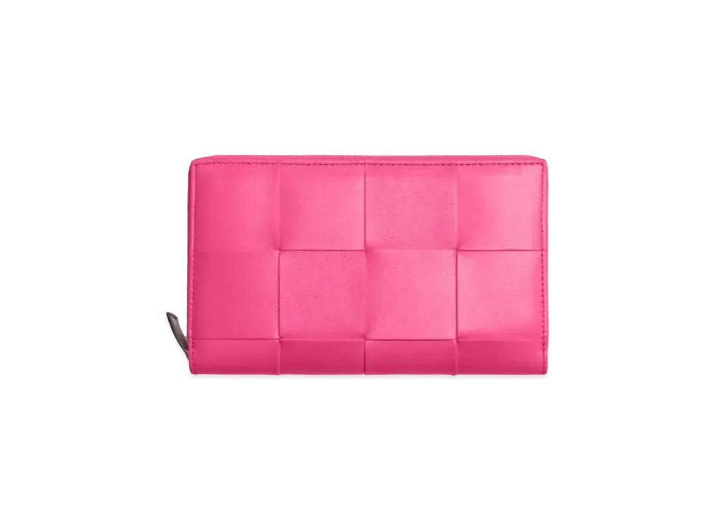 Bottega Veneta Zip Around Wallet "Bon Bon"