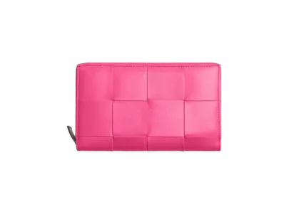 Bottega Veneta Zip Around Wallet "Bon Bon"
