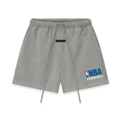 FEAR OF GOD ESSENTIALS NBA Classic Sweatshort "Concrete Heather"