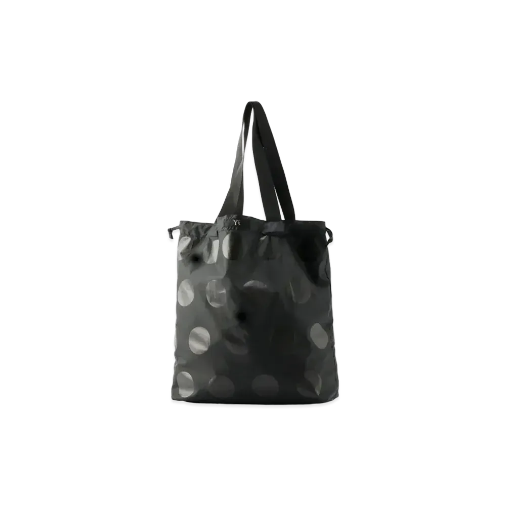 Yohji Yamamoto Y's WATERPROOF POLYESTER Y's ECO BAG WITH CARABINER "Black"