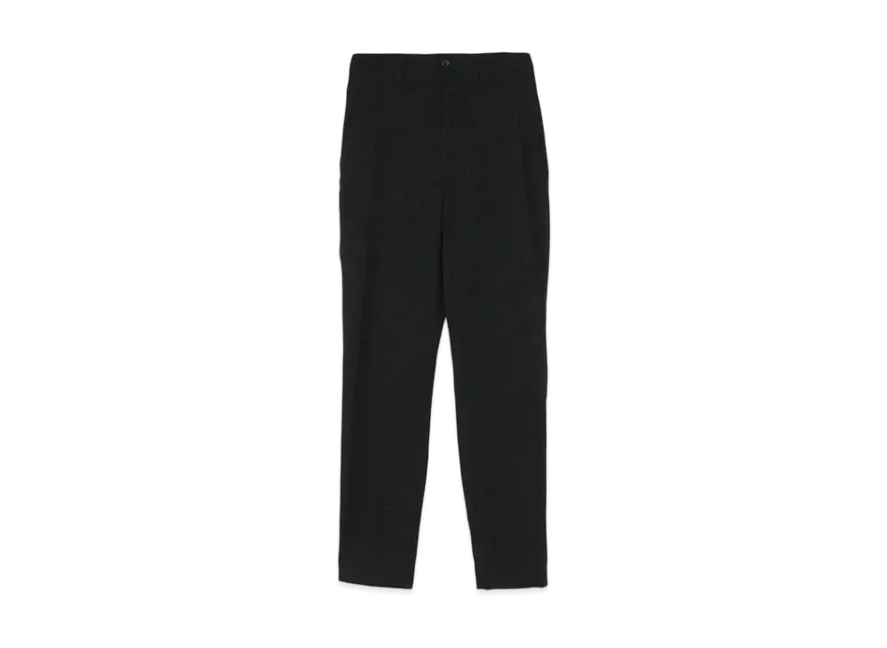 Yohji Yamamoto WOOL GABARDINE NORMAL SLIM P "Black"