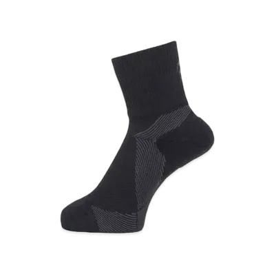 Goldwin Arch Support Quarter Socks (C3 Fit / Unisex) "Black"