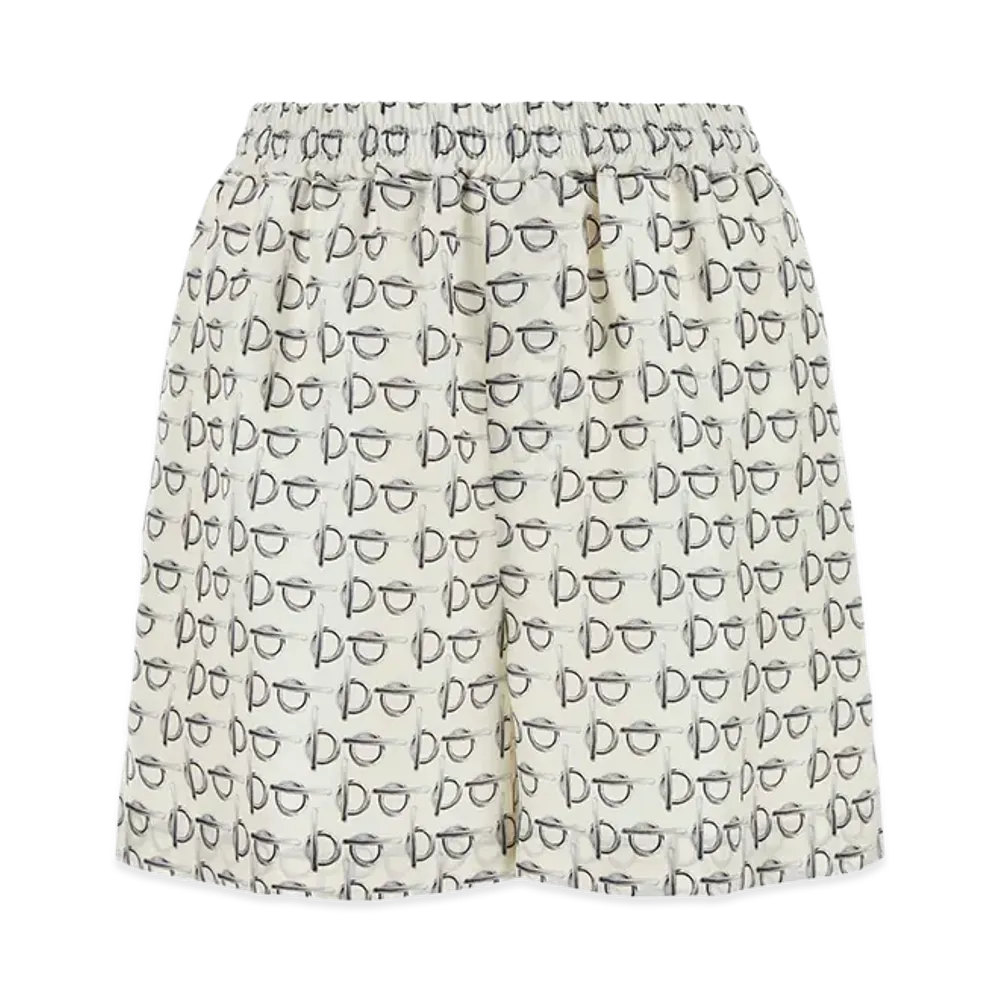 Burberry Women's Printed Silk Shorts "Multicolor"