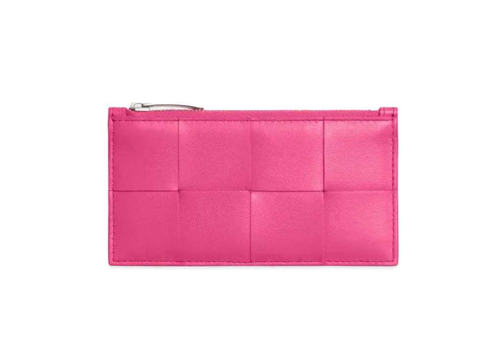 Bottega Veneta Zipped Card Case "Bon Bon"