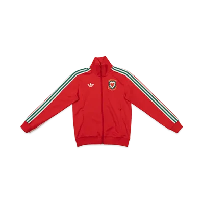 adidas Soccer Wales 150th Anniversary Track Top "Vivid Red"