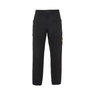Stone Island 30702 MIL.SPEC.STRETCH COTTON_LOOSE FIT "Black"