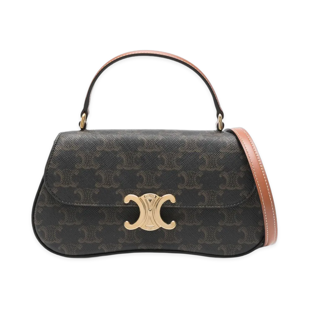 CELINE Women's Bags Leather "Brown"