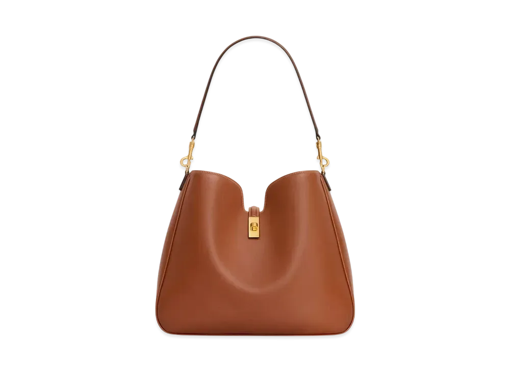 CELINE Medium Camille 16 Soft Bag in Smooth Calfskin "Tan"