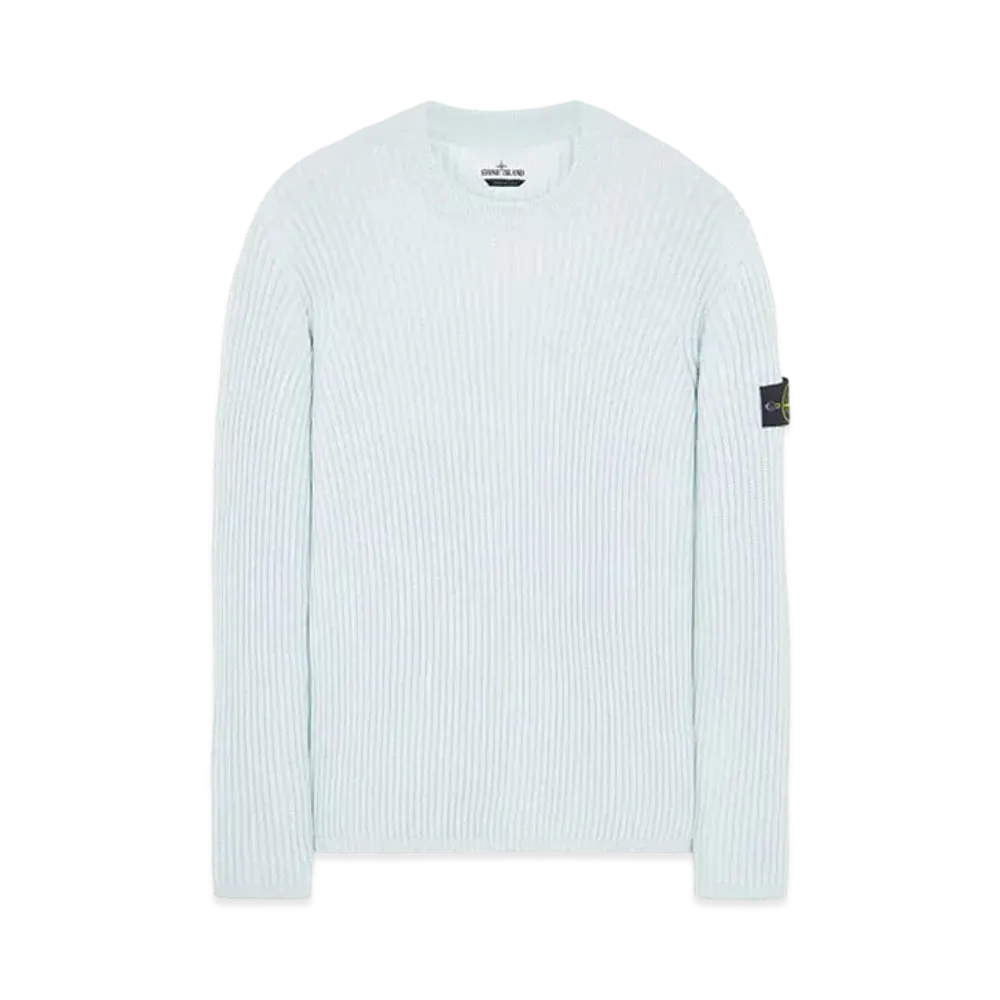 Stone Island 517C2 FULL RIB PURE WOOL "Light Green"