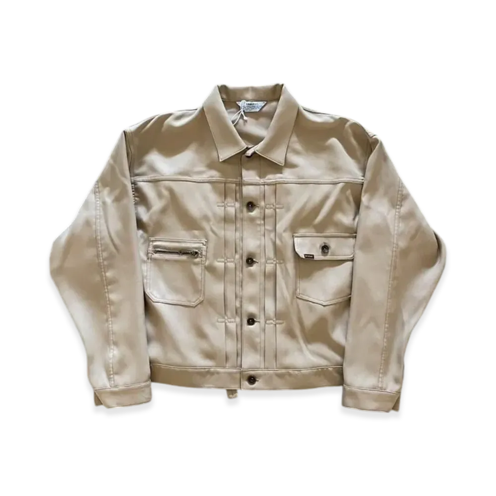 DAIRIKU 2PKT Polyester Jacket "Beige"