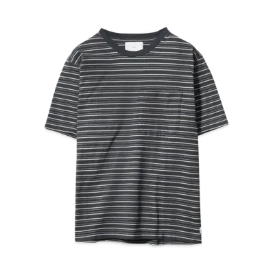 SUGARHILL STRIPE TEE "DARK NAVY"