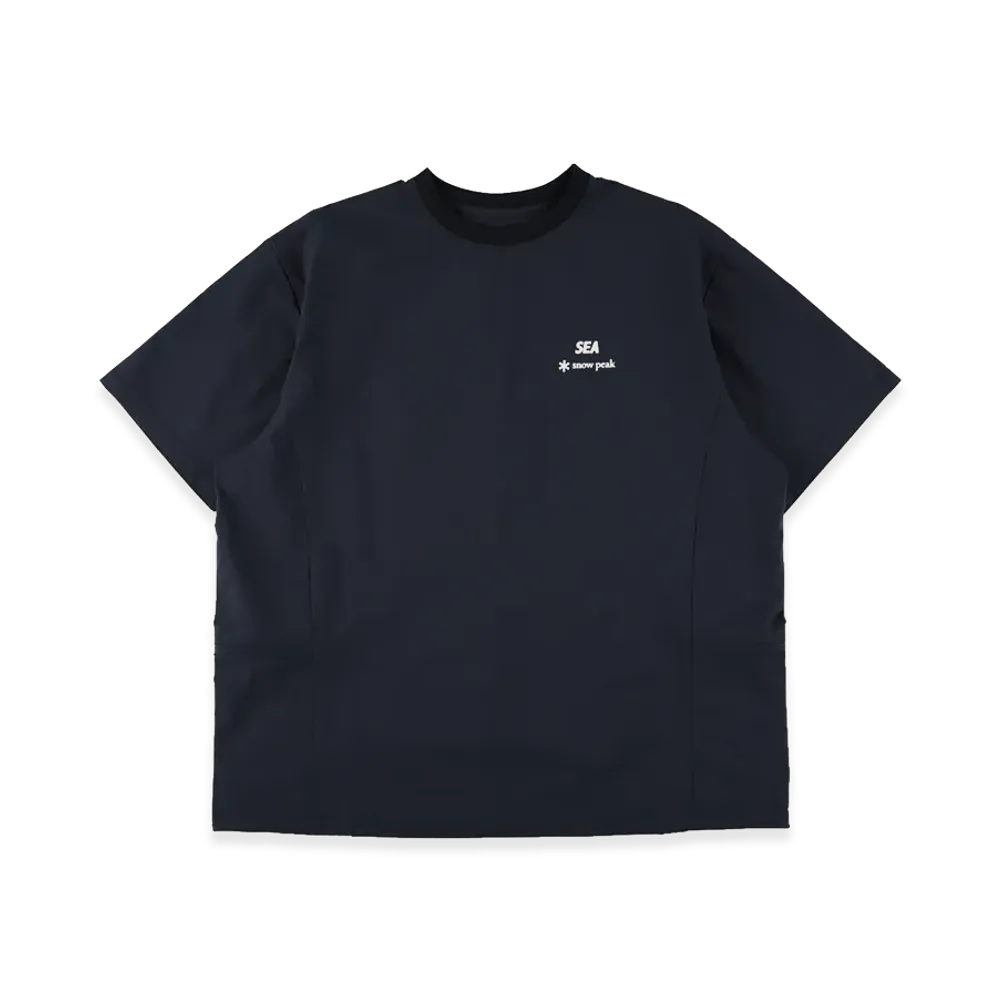 WIND AND SEA x Snow Peak ComfortFlex T-Shirt "Dark Navy"