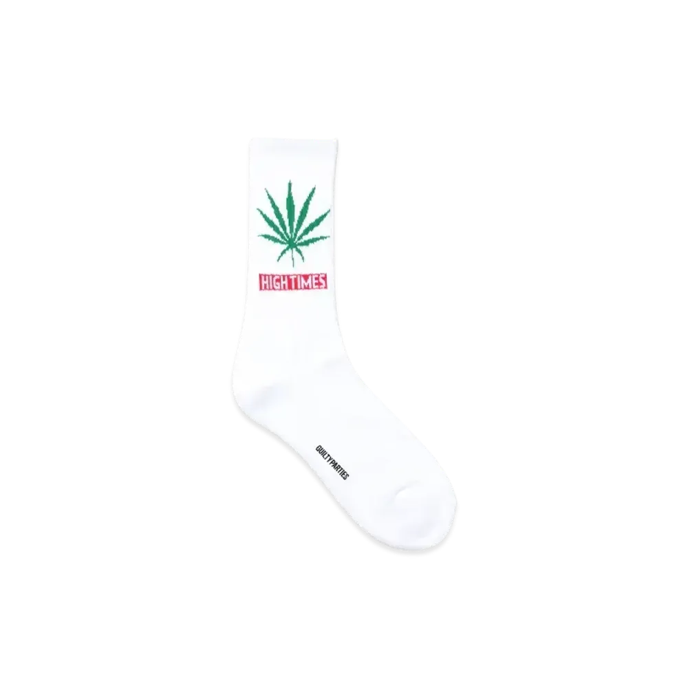 WACKO MARIA x HIGH TIMES Jacquard Socks "White"