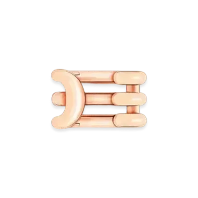Louis Vuitton Idylle Blossom Ear Cuff, Pink Gold and Diamonds - Per Unit