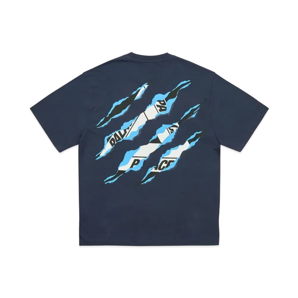 PALACE Ripped Tri T-Shirt "Navy"