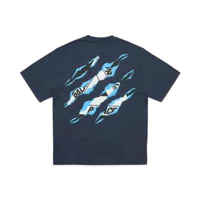 PALACE Ripped Tri T-Shirt "Navy"