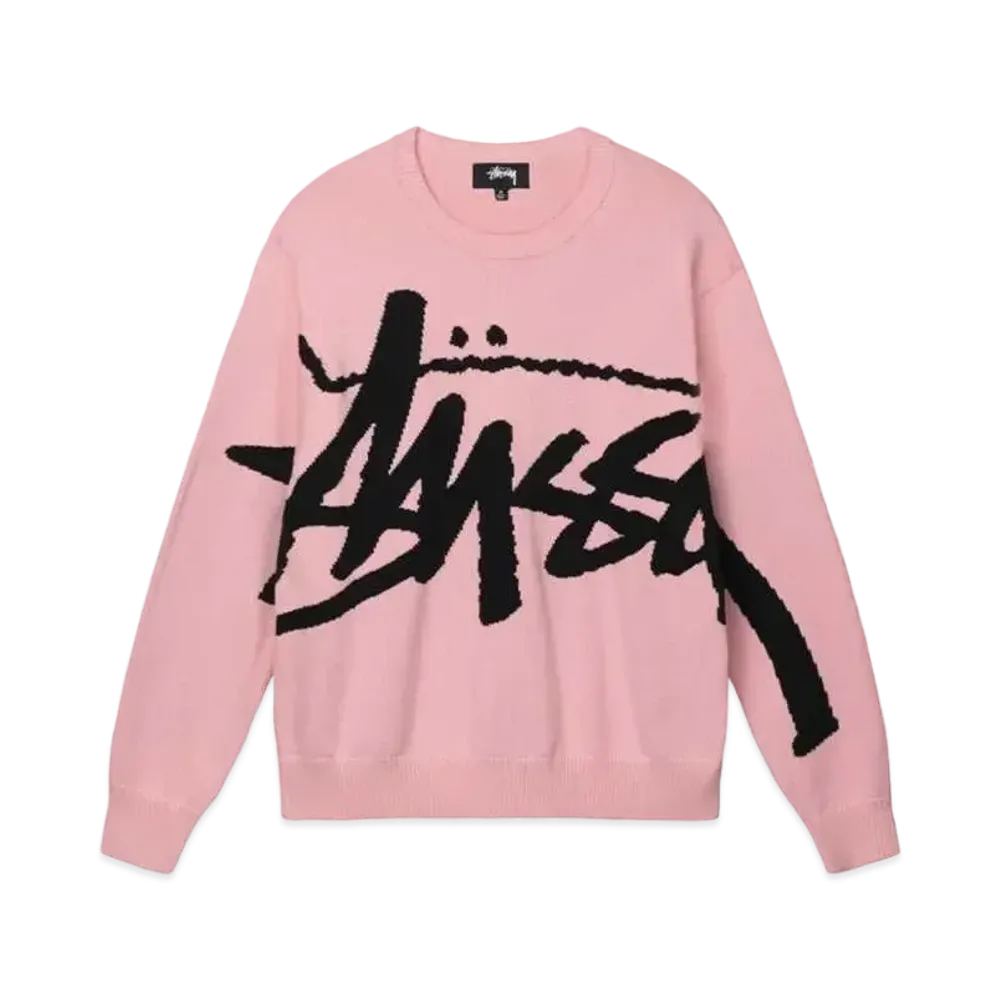 Stussy Stock Sweater "Pink"
