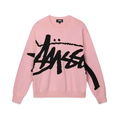 Stussy Stock Sweater "Pink"