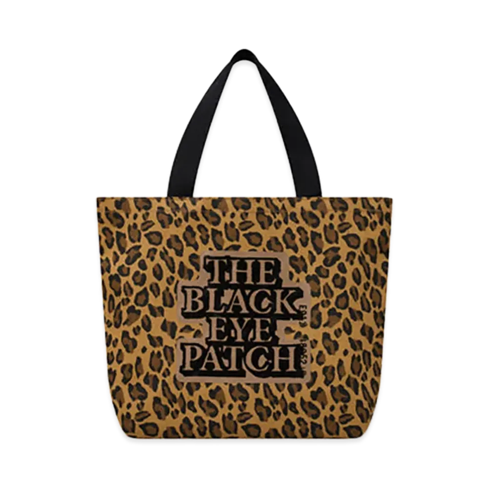 BlackEyePatch Leopard Patterned Tote Medium "Leopard"