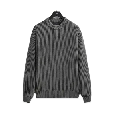 Kith 101 Garment Dyed Meyer Knit Crewneck "Machine"