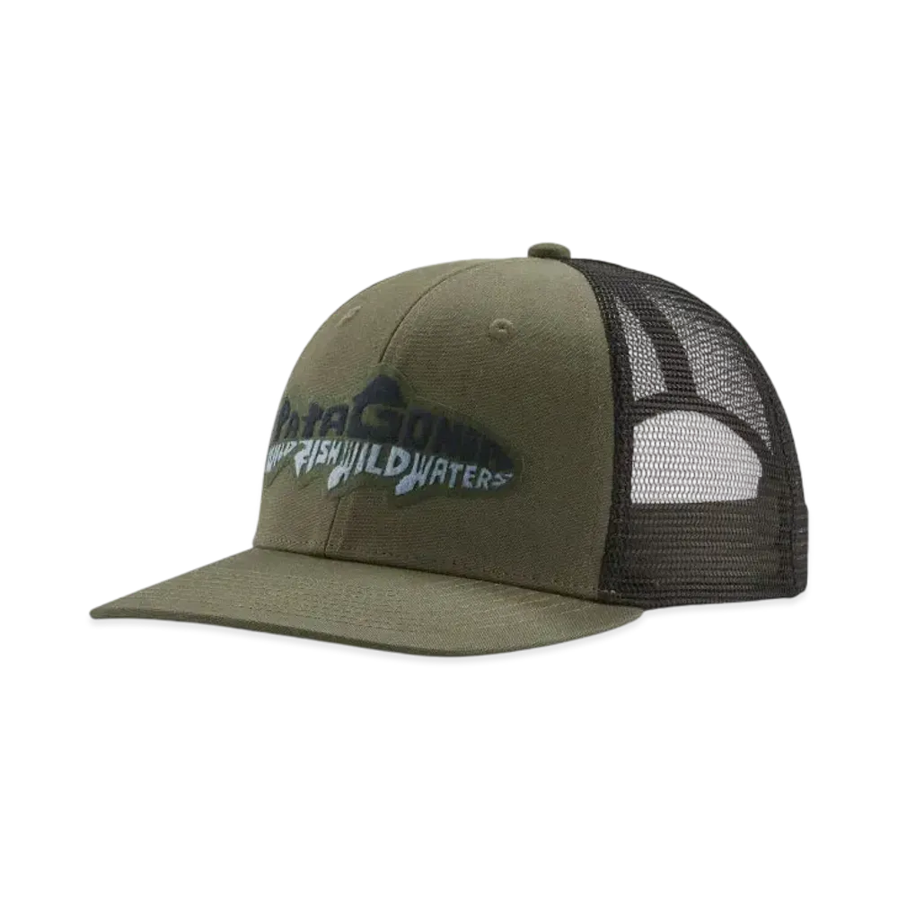 Patagonia Men's Take a Stand Trucker Hat "Basin Green"