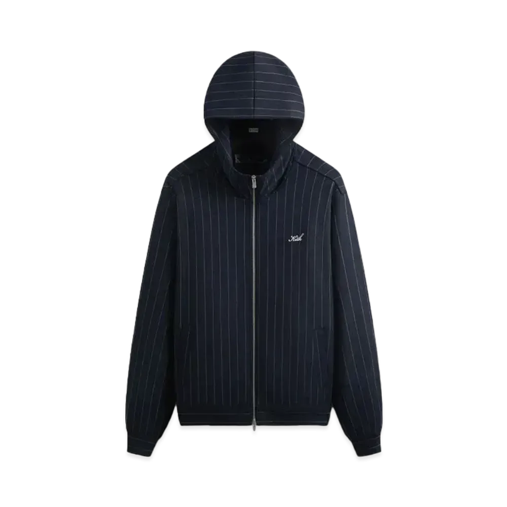 Kith Double Weave Selfridge Zip Up Hoodie "Nocturnal"