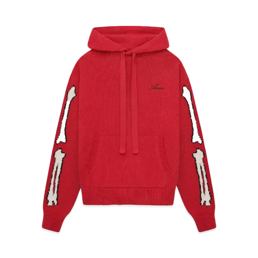 AMIRI Bones Hoodie "Red"