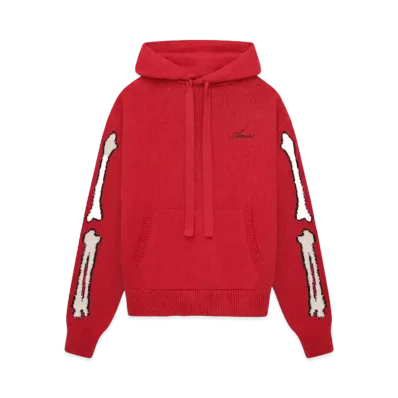 AMIRI Bones Hoodie "Red"