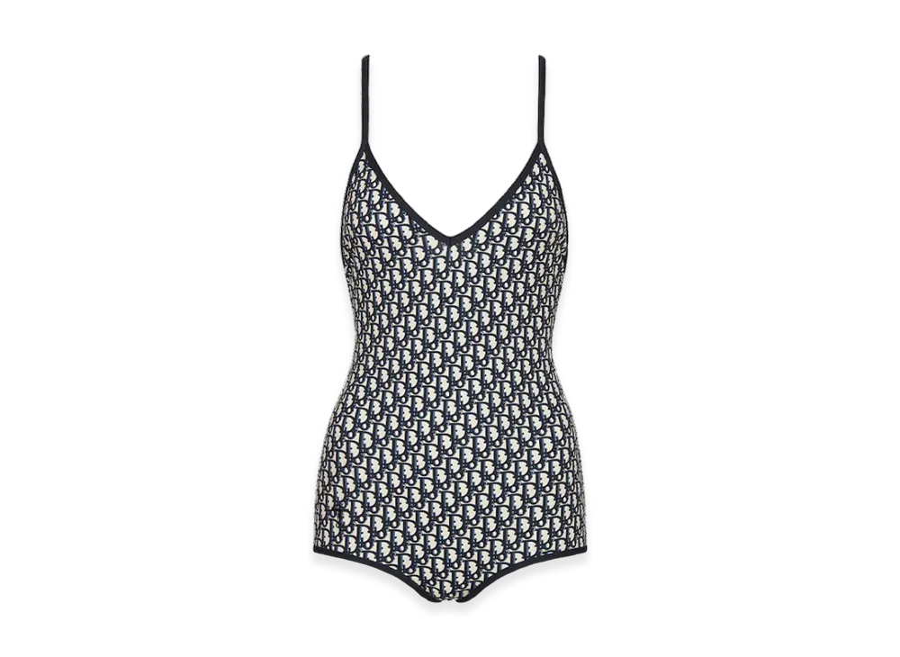 Dior Women's One-Piece Swimsuit Dior Oblique "Blue"