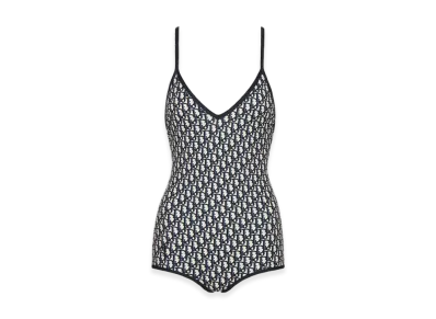 Dior Women's One-Piece Swimsuit Dior Oblique "Blue"