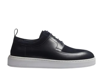 J.M.Weston Hunt On Time #201 "Navy Calf & Suede"