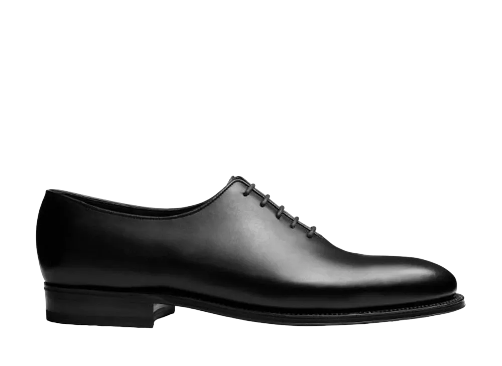 J.M.Weston Rémi One Cut Oxford #356 D Box Calf "Black"11T61013561E Single Leather Sole