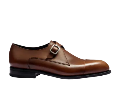 J.M.Weston Edouard Single Monk #379 D11U3FRH3792F Single Leather Sole