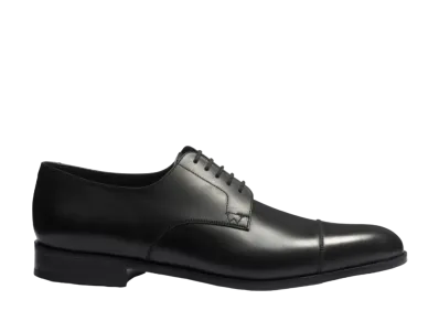 J.M.Weston West Derby #103 "Black"11U5GAA1039R Half Rubber Leather Sole