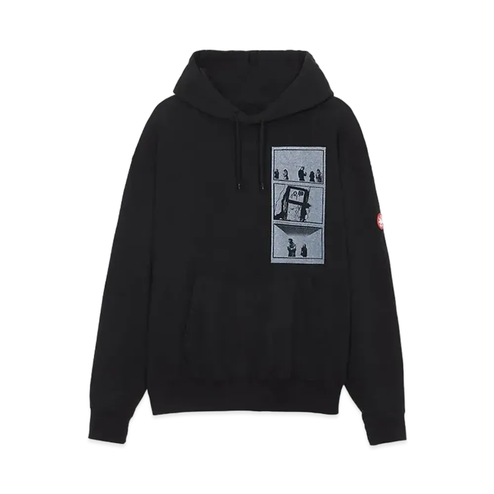 Cav Empt (C.E) OVERDYE PLANETARY COMMUNITY HEAVY HOODY "Black"