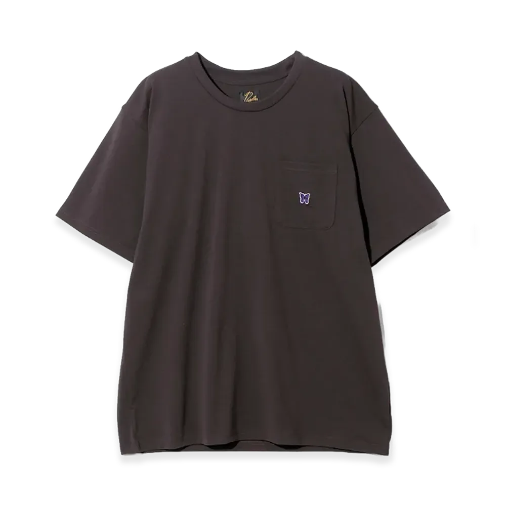 NEEDLES S/S Crew Neck Tee Poly Jersey "Dark Purple"