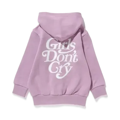 Girls Don't Cry Hoodie (100-130size) "Purple" / VERDY
