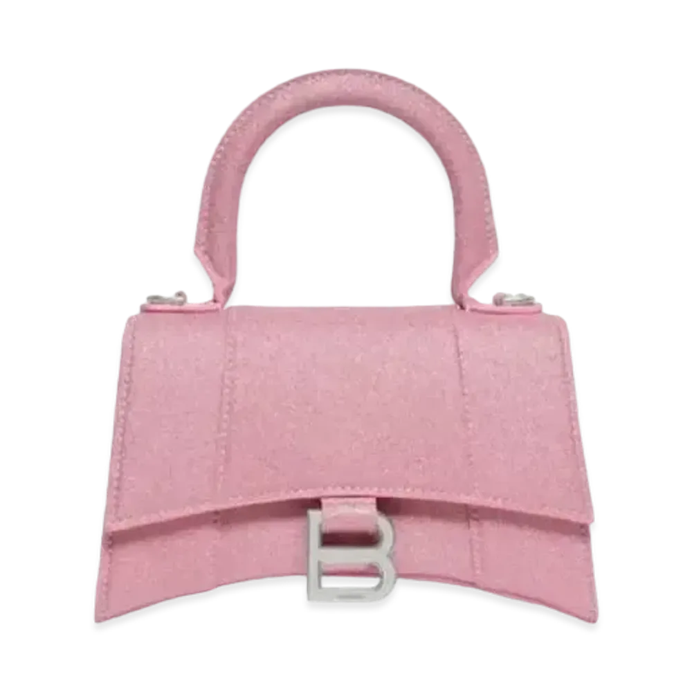 BALENCIAGA Hourglass XS Handbag "Pink"