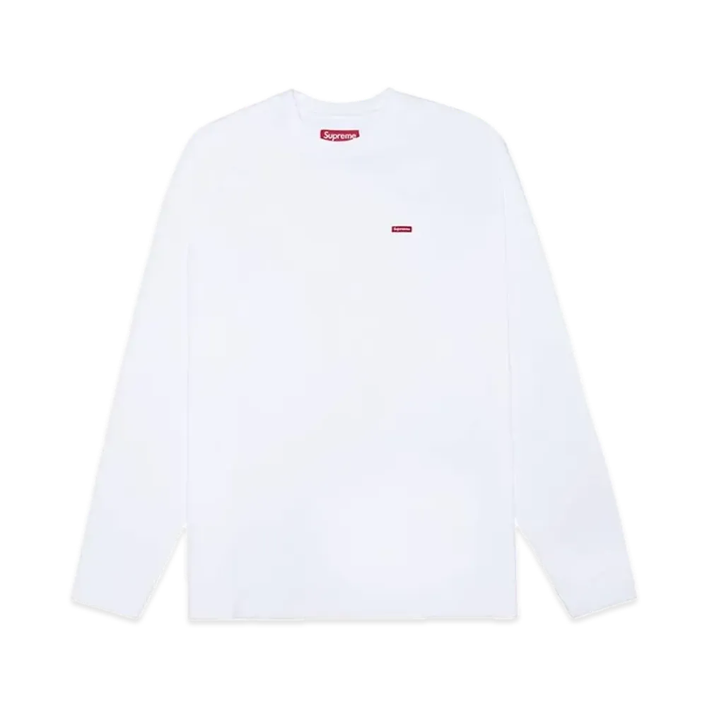 シュプリーム スモールボックス エルエス Tシャツ "ホワイト"(23FW)