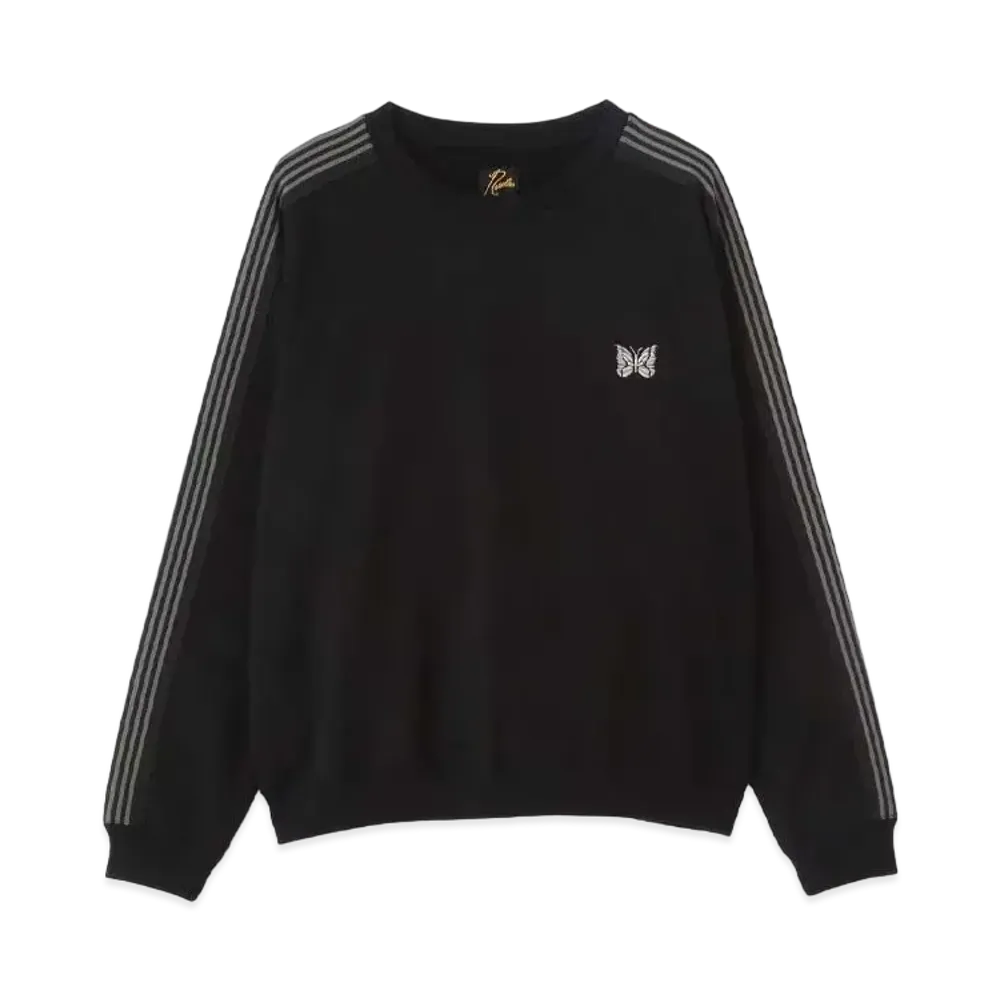 Needles LHP Exclusive Track Crew Sweat Top "Black"
