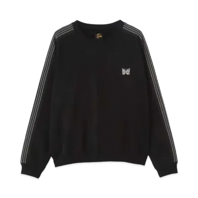 Needles LHP Exclusive Track Crew Sweat Top "Black"