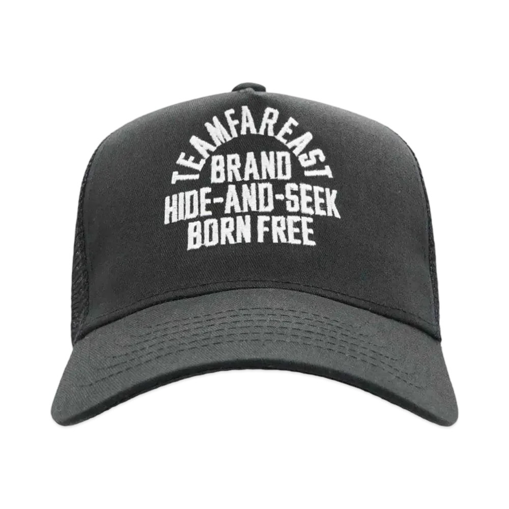 Hide and Seek College Mesh CAP(24ss) "BLACK"