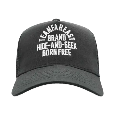 Hide and Seek College Mesh CAP(24ss) "BLACK"