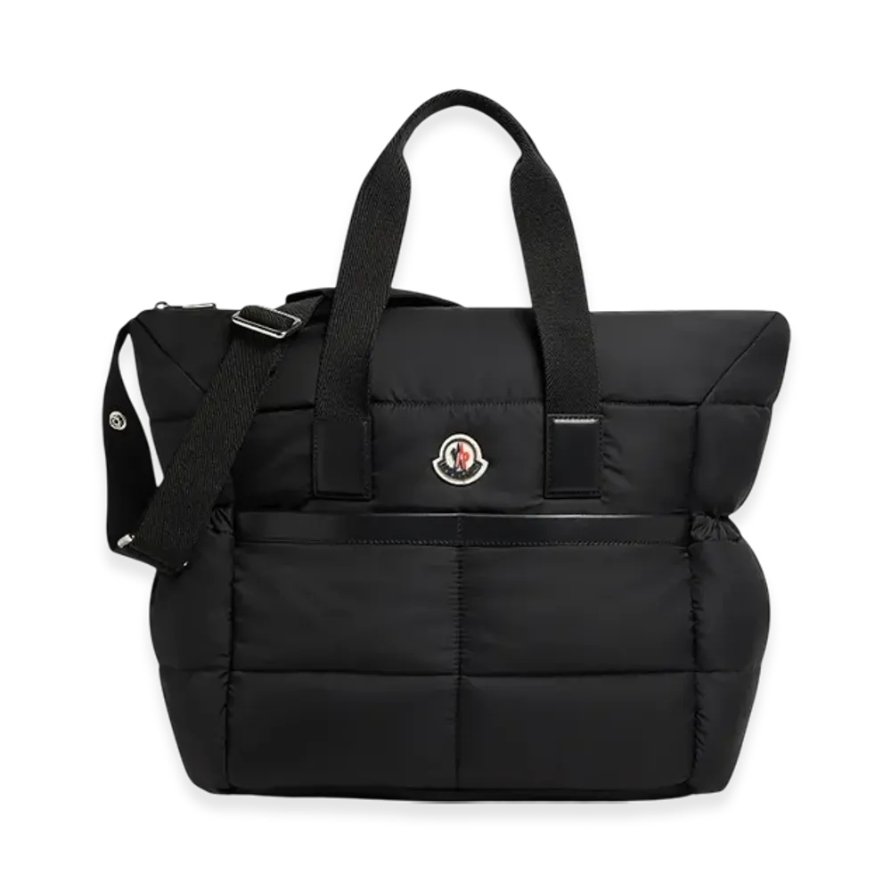 MONCLER Nylon Diaper Bag "Black"