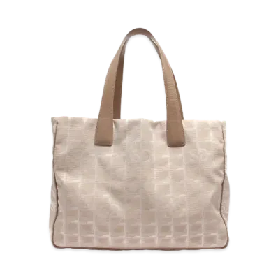 CHANEL New Travel Line Tote MM "Beige"