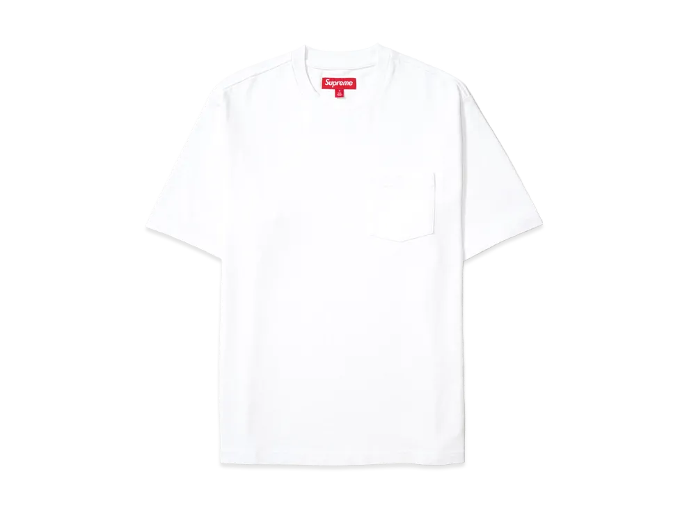 Supreme S/S Pocket Tee "White"